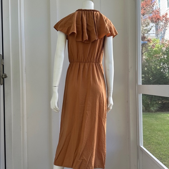 Vince Terracotta Dress- Size XS - Picture 4 of 4